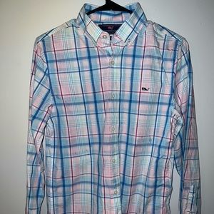 Meme XS Vineyard Vines long sleeve button down